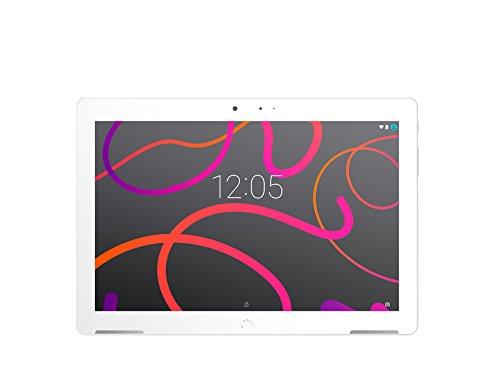 BQ Aquaris M10 - Tablet de 10.1'' (Full HD, WiFi, Quad Core 1.3 GHz, 2 GB de RAM, 16 GB de Memoria Interna, Android 5.1), Color Blanco
