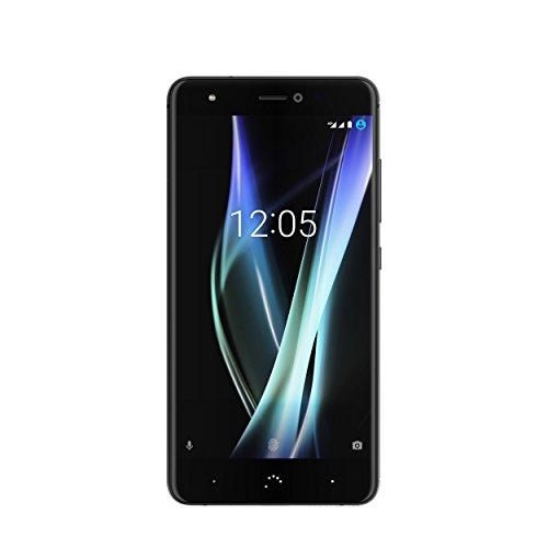 BQ Aquaris X - Smartphone de 5.2" (Nano SIM, Bluetooth 4.2, Octa Core 2.2 GHz, 32 GB de Memoria Interna, 3 GB de RAM, cámara de 16 MP, Android 7.1.1 Nougat) Negro