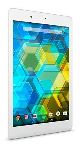 bq 02BQCUR08 - Tablet de 8" (1 GB de RAM, 16 GB de Almacenamiento, Android 4.4) Color Blanco