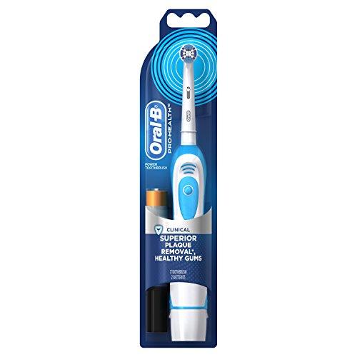 Braun Oral-B Pro - Cepillo de dientes eléctrico de rotación, color azul y blanco