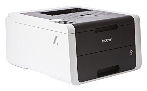 Brother HL-3150CDW - Impresora láser color (WiFi, LED, 64 MB, 333MHz, 335 W, con red cableada) negro/gris