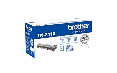 Brother TN2410 - Tóner negro original para las impresoras: HLL2310D, HLL2350DW,HLL2370DN, HLL2375DW, DCPL2510D, DCPL2530DW, DCPL2550DN, MFCL2710DW, MFCL2730DW, MFCL2750DW