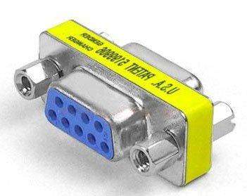 Wired--up 9 Pin Female Serial RS232 Gender Changer Adapter by Wired-up