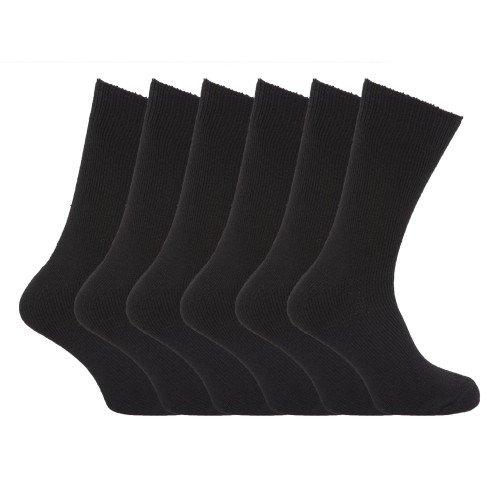 Calcetines termicos super gordos 1.9 Tog para hombre/caballero - Pack de 6 pares de calcetines