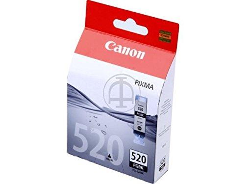 Canon PGI-520 Cartucho de tinta original Negro para Impresora de Inyeccion de tinta Pixma MX860-MX870-MP540-MP540x-MP550-MP560-MP620-MP620B-MP630-MP640-MP980-MP990-iP3600-iP4600-iP4600x-iP4700