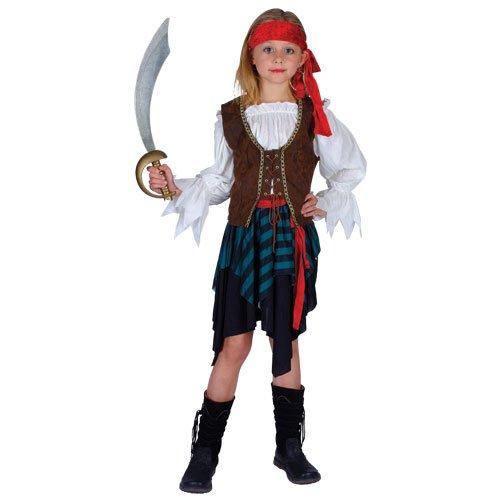 Caribbean Pirate Girl - Kids Costume 8 - 10 years
