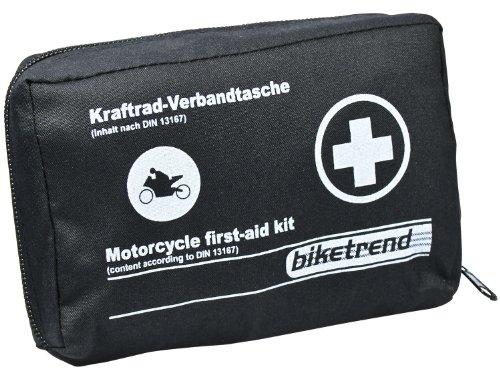 Cartrend Bolsa-Kit de primeros auxilios para moto, DIN 13167