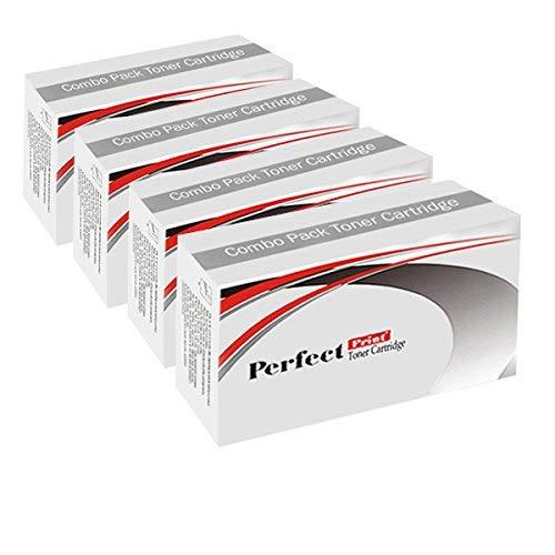 PerfectPrint - 4 cartuchos de toner compatible para Dell 1250c Impresora 1350cnw 1355cn 1355cnw C1760 C1765 C1760nw C1765nfw