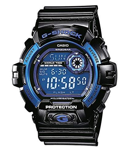 Casio G-SHOCK Reloj Digital, 20 BAR, Negro, para Hombre, G-8900A-1ER