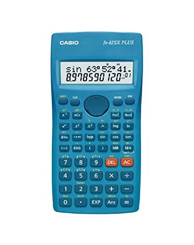 Casio FX-82SX Plus - Calculadora, 19.5 x 78 x 155 mm, azul