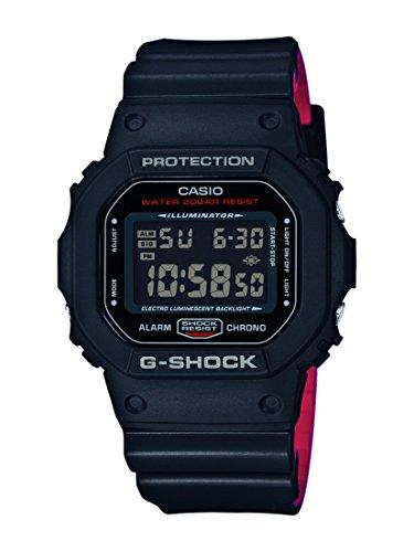 Casio G-SHOCK Reloj Digital, 20 BAR, Negro, para Hombre, DW-5600HR-1ER