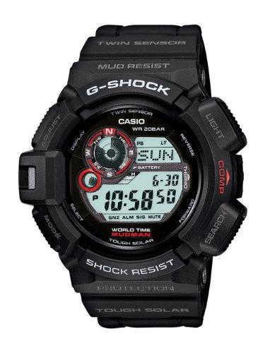 1 reloj de pulsera deportivo Casio G9300 Mudman con resistencia G-Shock para hombre. A prueba de golpes. Multifunción