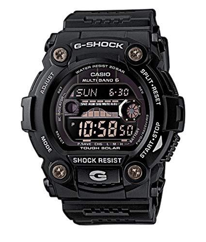 Casio G-SHOCK Reloj Digital, Reloj radiocontrolado y solar, 20 BAR, Negro, para Hombre, GW-7900B-1ER