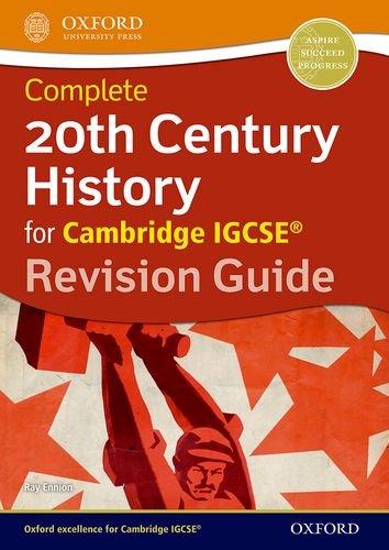 20th century history for Cambridge IGCSE. Revision guide. Per le Scuole superiori. Con espansione online (Igcse Revision Guides)