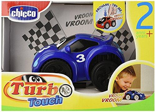 Chicco - Turbo Touch, Fast Blue, Coche de Cuerda (00061780000000)