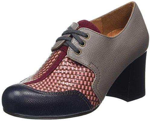 Chie Mihara Intuit, Zapatos Mujer, Multicolor (Jansen Navy/Woven Tiras C), 39