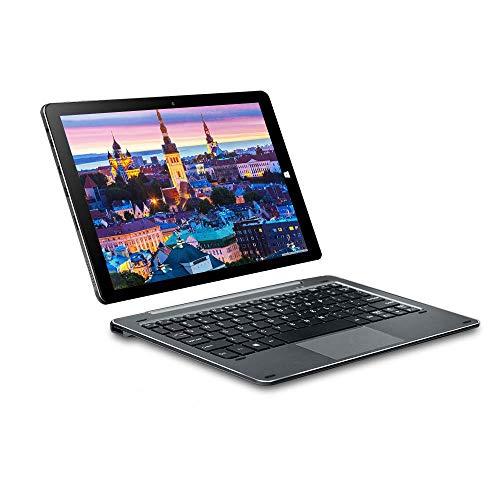 CHUWI Hi10 Air Tablets pc Tableta 2 in 1 de 10.1 Pulgadas Windows 10 (Intel Cherry Trail-T3 Z8350) Quad-Core hasta 1.92GHz 1200 * 1920 IPS 4GB RAM+64GB ROM, 6500mAh,WiFi, Bluetooth, Keyboard, Type-c