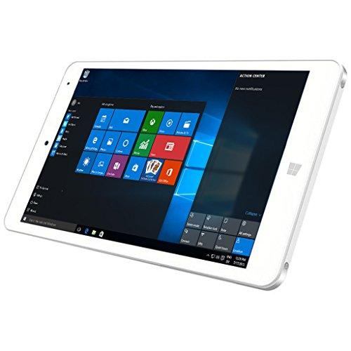 Chuwi Hi8 Pro - 8" Tablet PC Windows 10 + Andoroid 5.1, HDMI (Pantalla IPS, Ram 2GB Rom 32GB, Quad-Core, 1920x1200P, Intel Cherry Trail Z8300, Dual Cámara, Type-C), Blanco