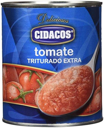 Cidacos - Tomate Triturado Cil, 800 g - [Pack de 4]