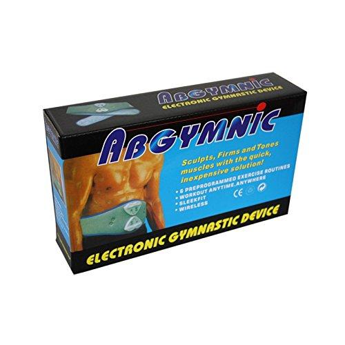 Makant Unisex - Adulto 2703 AbGymnic Cinturón Abdominal XXL Incluye 100 ml de Gel, Multicolor, 1