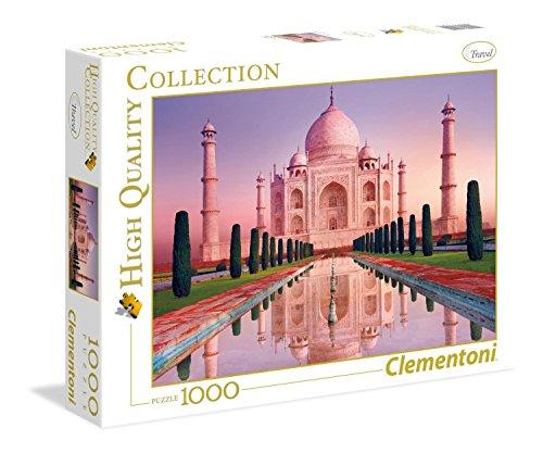 Clementoni - Puzzle de 1000 Piezas,, diseño Taj Mahal (392940)