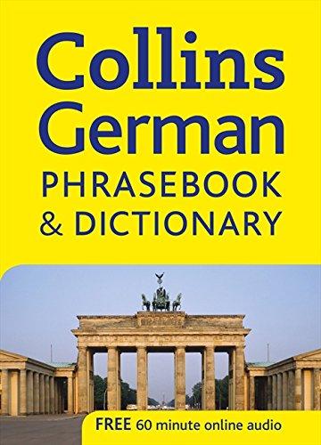 Collins German Phrasebook and Dictionary [Idioma Inglés]