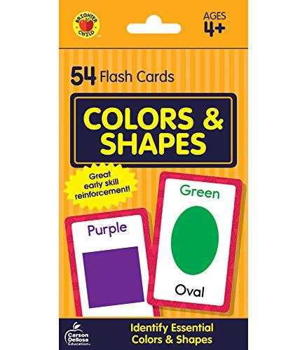 Colors and Shapes Flash Cards (Brighter Child Flash Cards)