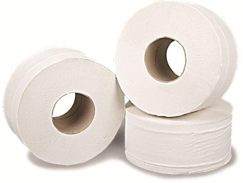 Connect Hygiene J27150 - Pack de 12 rollos de papel higiénico para Mini Jumbo 3", 2 capas