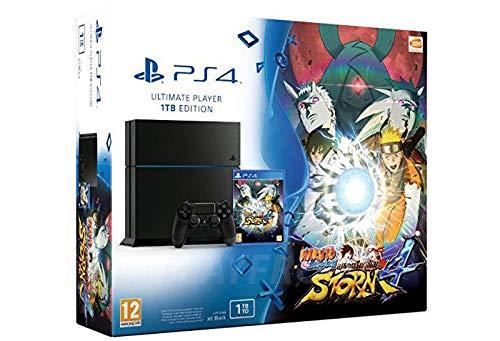 Console Playstation 4 1 To Jet Black + Naruto Shippuden: Ultimate Ninja Storm 4 [Importación Francesa]