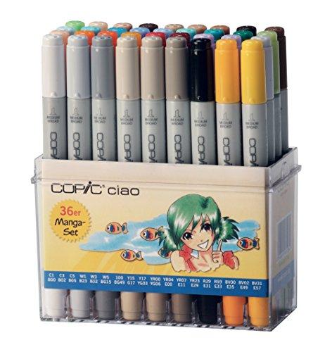Copic Ciao - Paquete de 36 rotuladores, multicolor