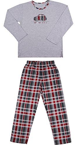 Cornette Pijama Conjunto Camiseta y Pantalones Niño CR-809-My-Super-Car