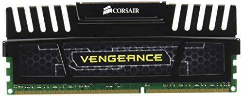 Corsair Vengeance - Módulo de Memoria XMP de Alto Rendimiento 16 GB (2 x 8 GB, DDR3, 1600 MHz, CL10), Negro (CMZ16GX3M2A1600C10)