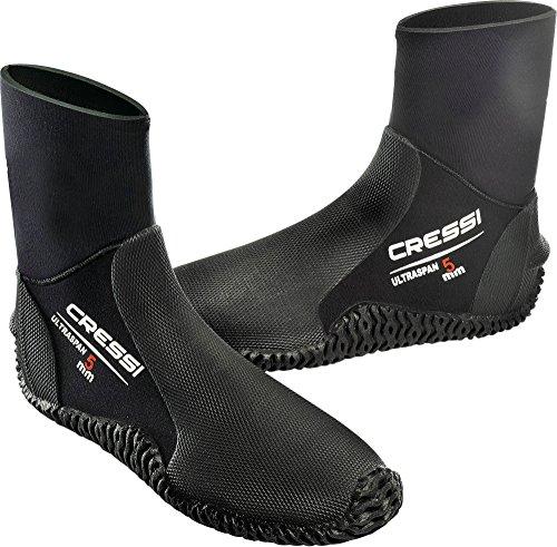 Cressi Ultra Span Boot -  Escarpines sin Cremallera en Neopreno Ultra Span 5 mm, S