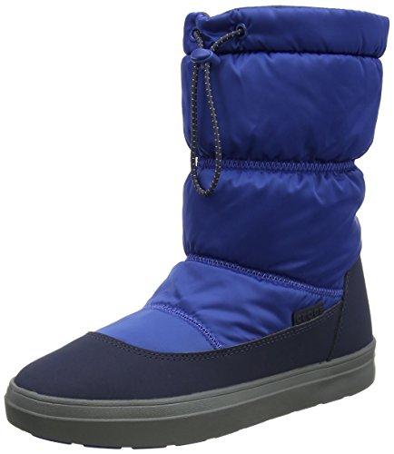 Crocs LodgePoint Shiny Pull-on Boot, Botas de Nieve para Mujer