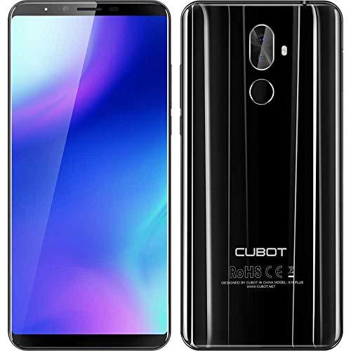 CUBOT X18 Plus 15,2 cm (5.99") 4 GB 64 GB SIM Doble 4G Negro 4000 mAh - Smartphone (15,2 cm (5.99"), 4 GB, 64 GB, 20 MP, Android 8.0, Negro)