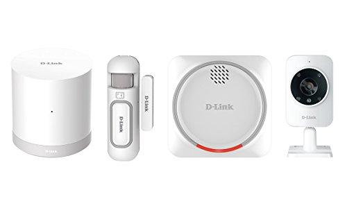 D-Link DCH-107KT - Kit Seguridad domótica WiFi Z-Wave, Sirena, Sensor de Apertura, hub WiFi Z-Wave y cámara de vigilancia, por App Gratuita mydlink Home para iOS y Android