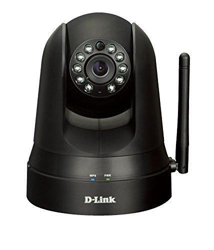 D-Link DCS-5010L - Cámara de videovigilancia IP 360º WiFi, Negro