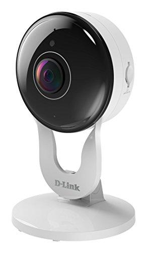 D-Link DCS-8300LH - Cámara de vigilancia/Seguridad WiFi, 1920 x 1080, Compatible con Amazon Alexa, Google Home e IFTTT, grabación en la Nube y en el móvil, Full HD 1080p, Ranura MicroSD