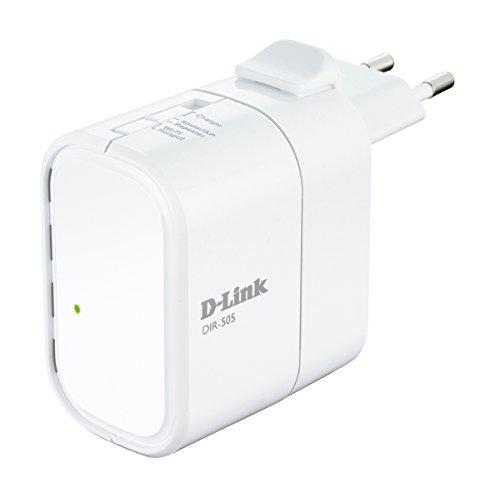 D-Link DIR-505 Mobile Companion - Amplificador de Red inalámbrica (WiFi a/b/g/n, 150 Mbps, 1 Puerto USB 2.0), Blanco