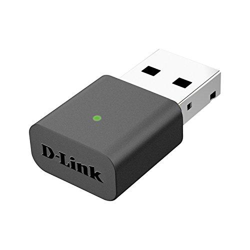 D-Link DWA-131 - Adaptador USB de Red WiFi (N 300, USB 2.0, Compatible Windows, Mac OS, Linux, WPS, encriptación WPA2) Negro