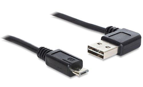 DeLock 83382 - Cable USB (Macho/Macho, USB, 1 m), Color Negro