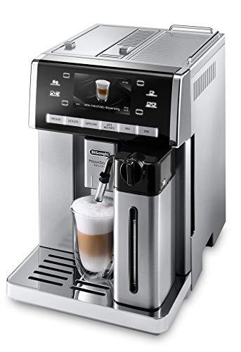 De'Longhi ESAM 6900.M - Máquina espresso, 1350 W, 1.4 L, 80 dB, acero inoxidable/plástico, acero inoxidable