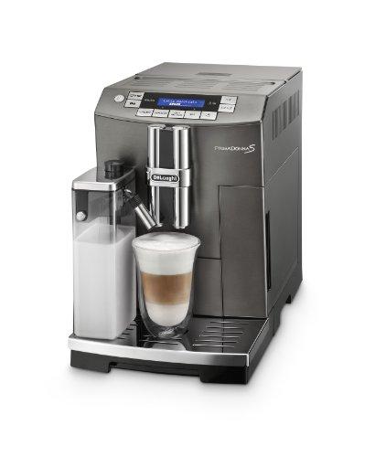 DeLonghi PrimaDonna S Independiente Máquina espresso 2 L Totalmente automática - Cafetera (Independiente, Máquina espresso, 2 L, Molinillo integrado, 1450 W, Grafito)