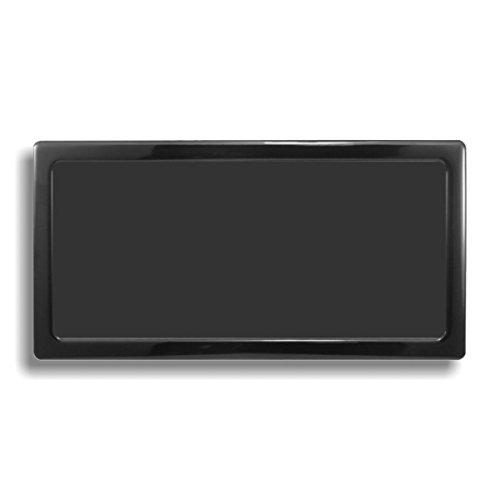 DEMCiflex Square Black - Filtro magnético para radiador (2 x 140 mm), Color Negro