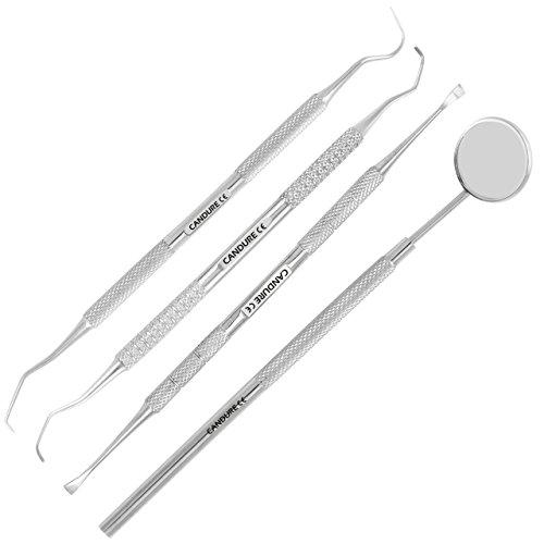 Dental Higiene herramientas de Limpieza Removedor Palillo Set de Espejo Sarro