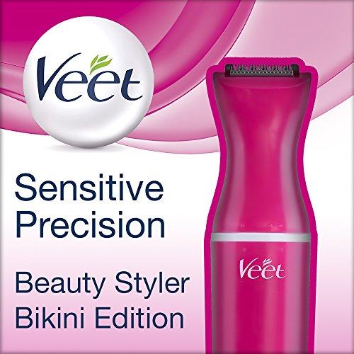 Kit de depilación Veet Sensitive Precision Beauty Styler Bikini Edition, paquete de una unidad (1 x 1)