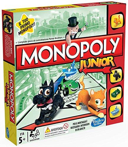 Desconocido Hasbro Gaming  - Monopoly Junior, Juego de Mesa  (versión en Italiano)