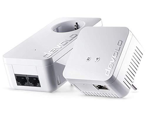 Devolo 9623 - Adaptadores de Red Powerline (WiFi, 802.11b, 802.11g, 802.11n, 4.4 W, Mac OS X 10.10 Yosemite), Blanco