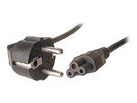 Dexlan - Cable de alimentación tripolar para Ordenador (1,8 m), Color Negro