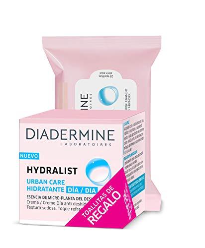 Diadermine - Hydralist crema facial - 50ml  + Toallitas desmaquillantes (1 pack)